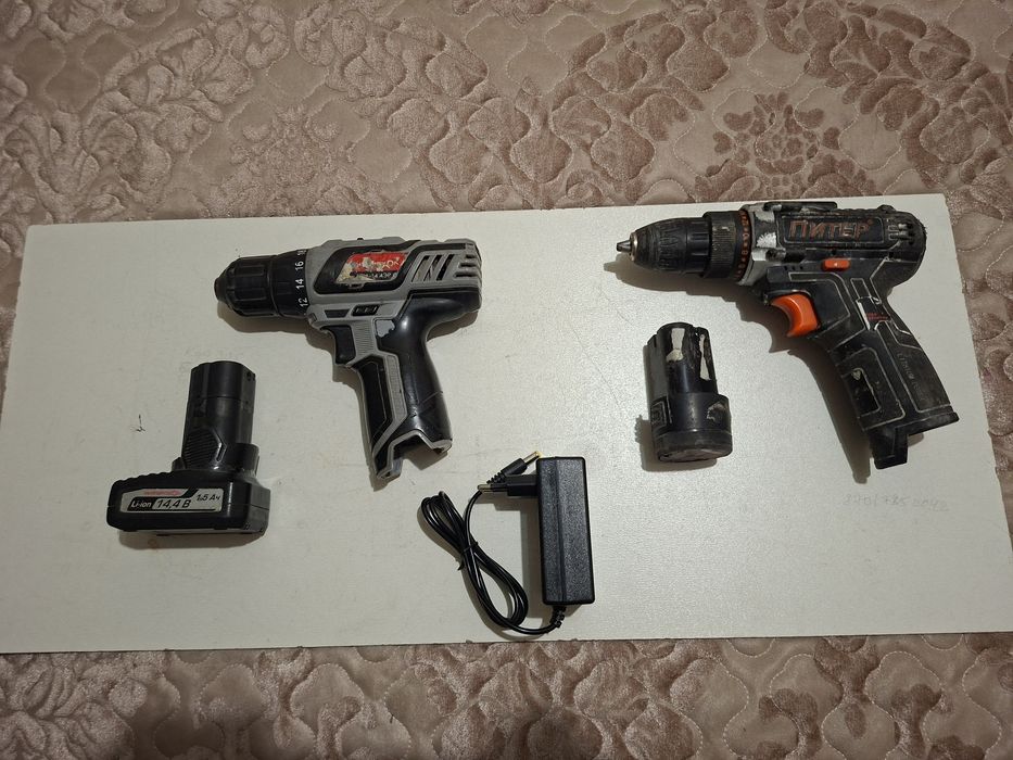 Шуруповёрты на аккумуляторах