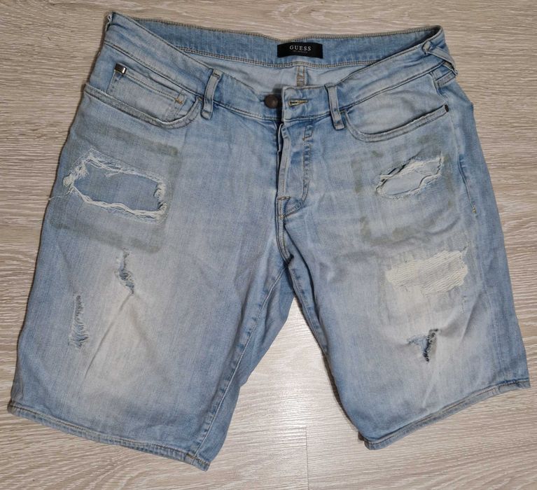 Комплект мъжки поло тениски Guess + подарък тениска и къси дънки