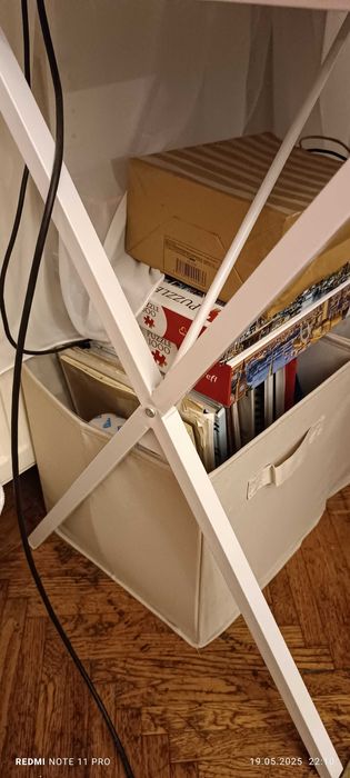 Birou Ikea alb mic plus scaun