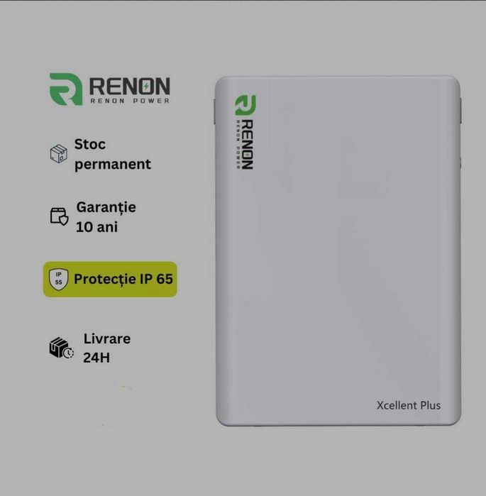 Acumulator Renon Lifepo4 Xcellent Plus 16 kWh 51.2V-314Ah IP65