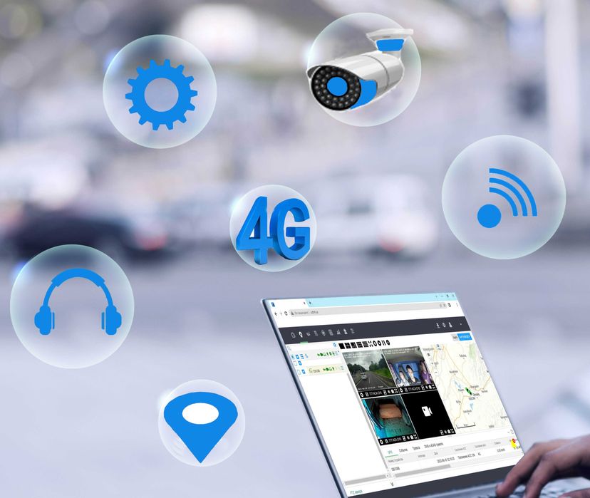 GPS видеорегистратор для транспорта с онлайн-доступом — контроль 24/7