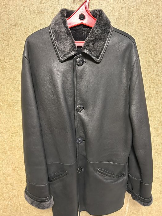 Продам кожанную дубленку