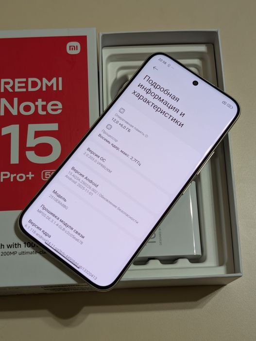 Redmi Note 15 Pro Plus 512 gb Ram 12 5G EAC