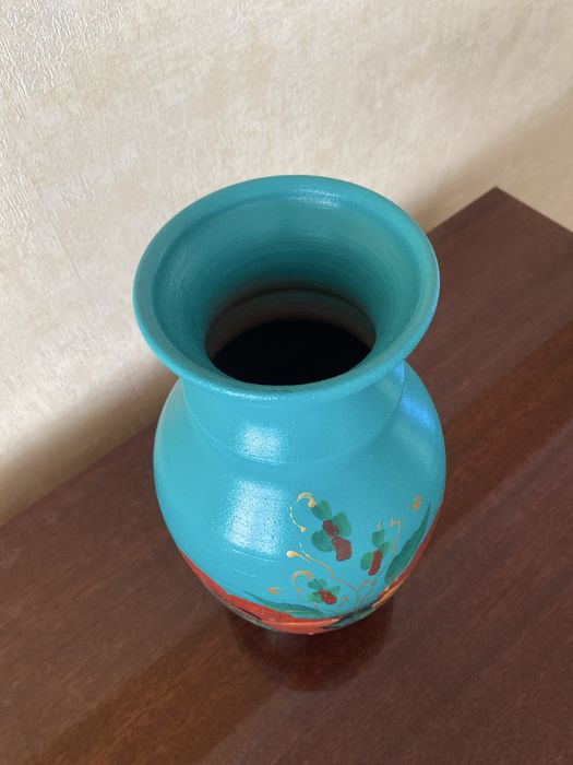 Ваза напольная глина