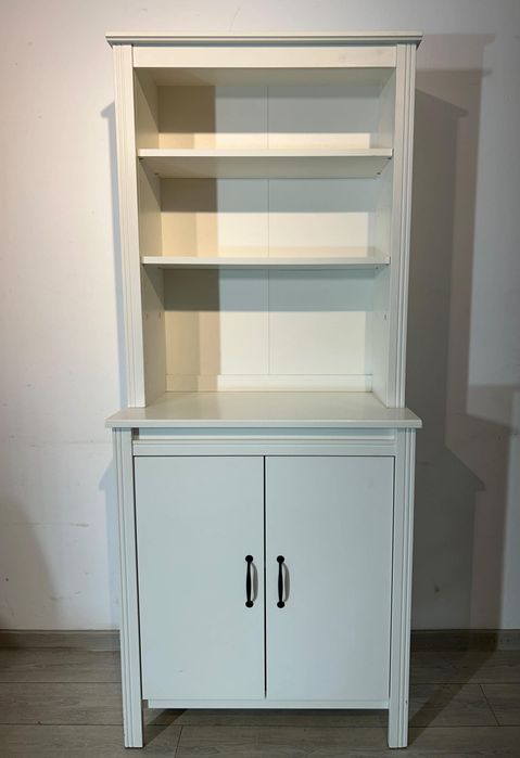 Brusali IKEA Bibliotecă; Etajeră cu Rafturi; Dulap Depozitare 2 Uși