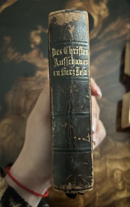 Антикварна немска религиозна книга (молитвеник) – XIX век
