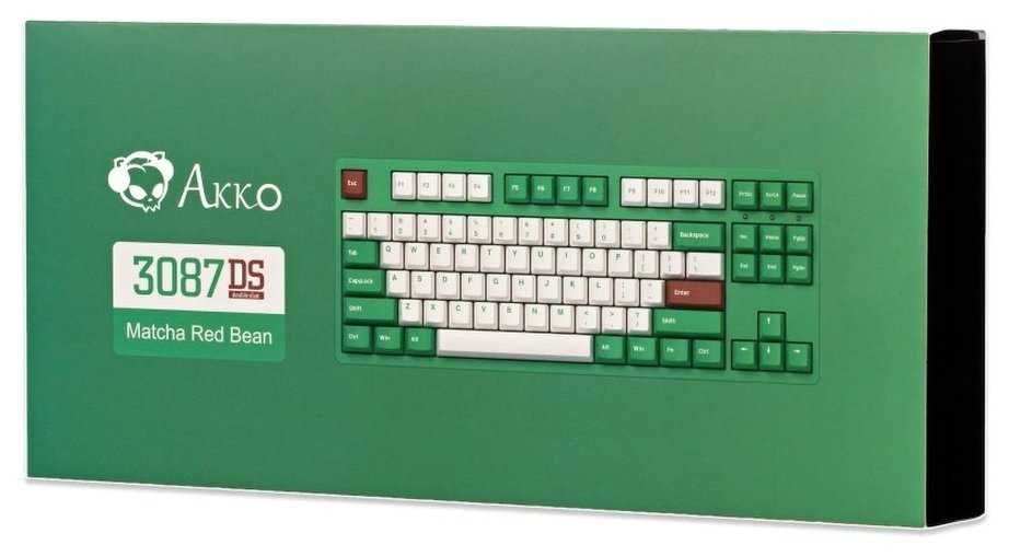 клавиатура Akko 3087 DS Matcha Red Bean