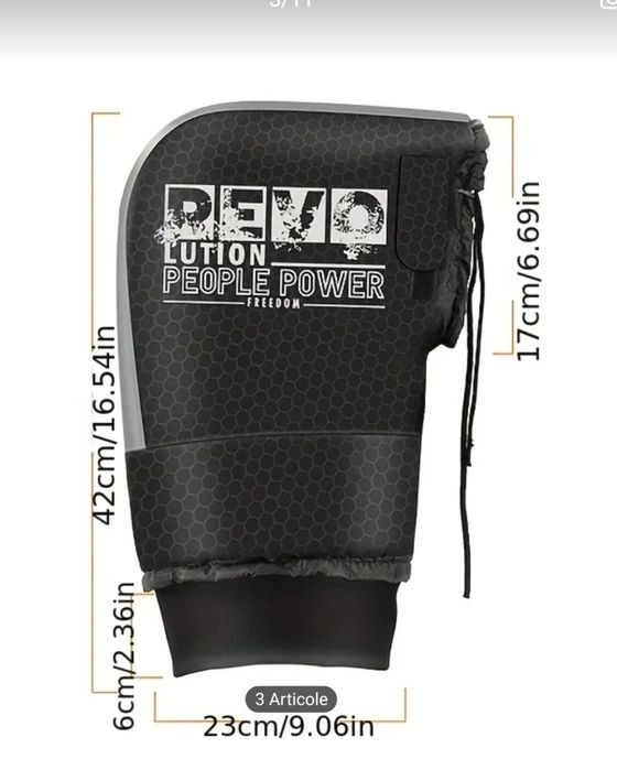 Manusi pentru ghidon Moto/Scuter/Bicicleta Impermeabile Calduroase FIX