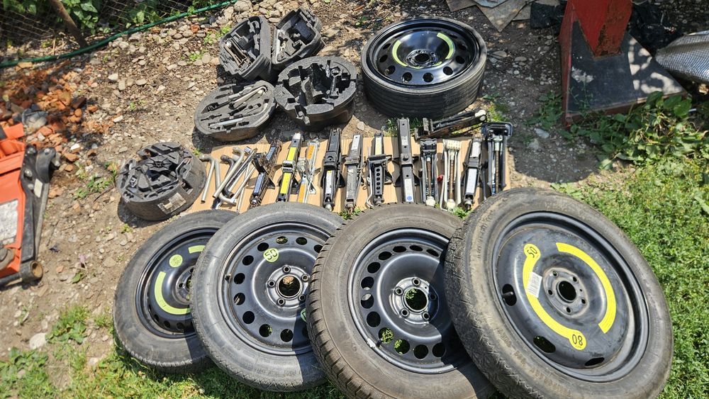 Roata de rezerva slim cric audi a4 b8 b9  Q5 toyota  volvo passat