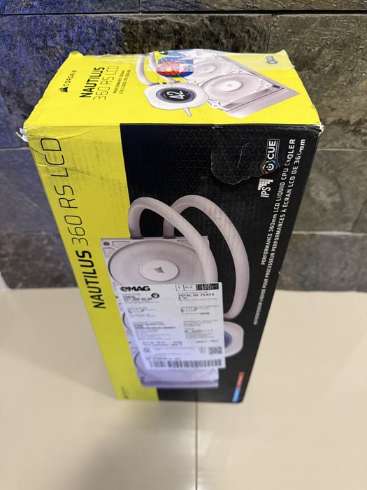 Cooler Procesor DeepCool LS720 cu 3 Fan Corsair fara ARGB