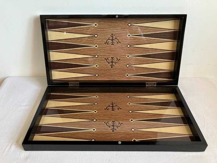 Joc Table - model VINTAGE (joc de Table) - Lux lemn lacuit. SIGILAT