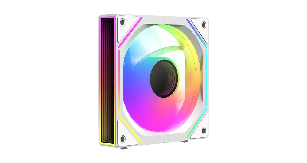 \ Вентилятор для корпуса Ocypus Gamma F12 UNI WH ARGB