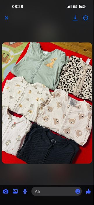 Pijamale hm marimea 92