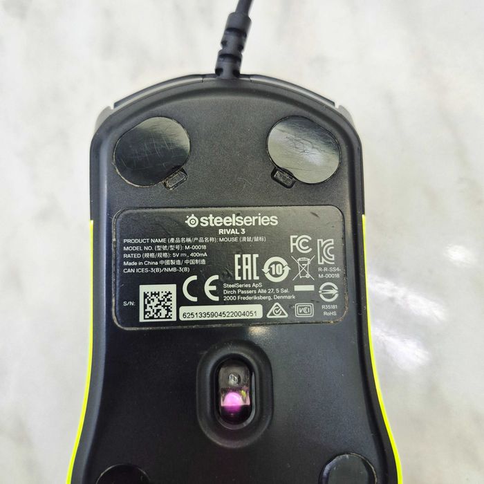 Mouse gaming SteelSeries Rival 3, Negru Cu Fir Zeus Amanet Militari