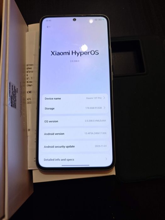 Xiaomi 13T Pro 12/512GB Гаранция