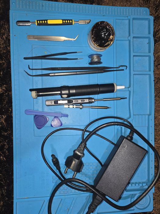 Pistol lipit TS100 si accesorii Soldering Station iron