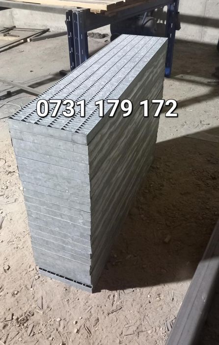 Trepte zincate galvanizat