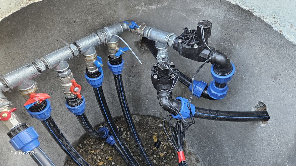 Sistem irigat profesional