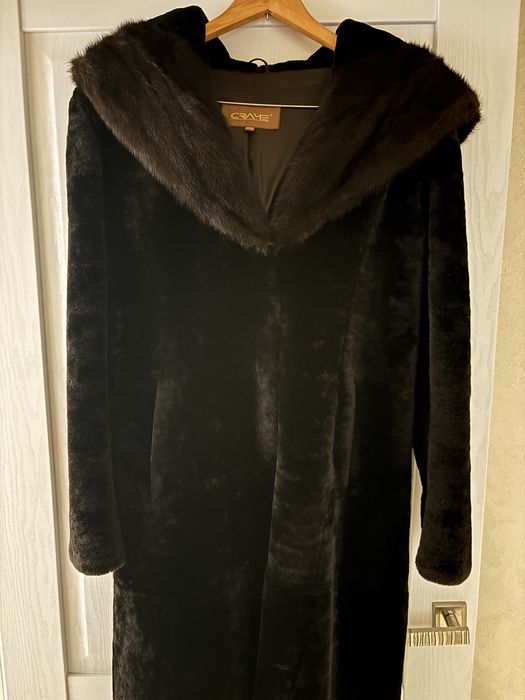 Натуральная мутоновая шуба