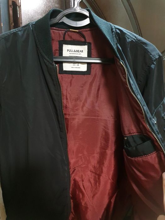 Куртка-бомбер мужская Pull & Bear