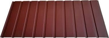 Tablă cutată maro lucios RAL8017 0.45*1100 util*1500