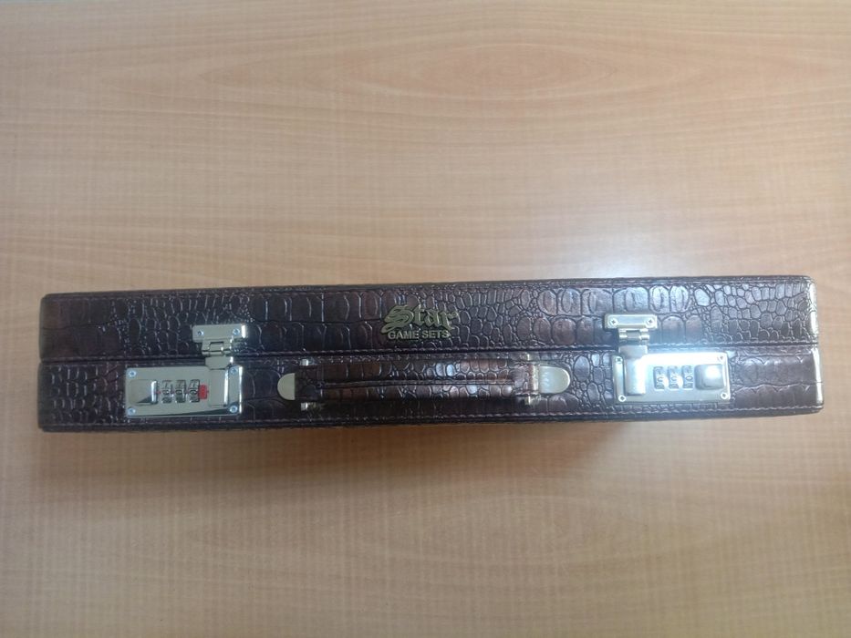 Нарды ручной работы из кожи