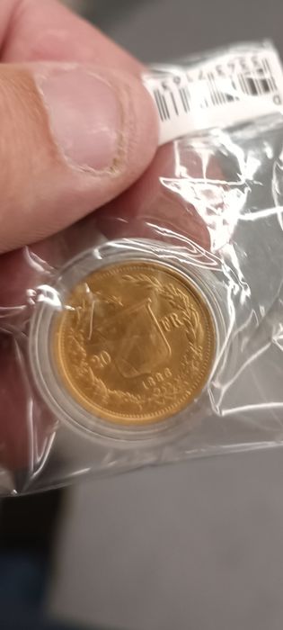 Златна монета  Швейцария нумизмати чна