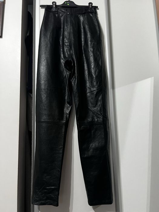Pantaloni piele vintage
