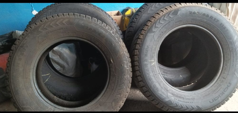 Автошины 225/70/17. 5 штук,