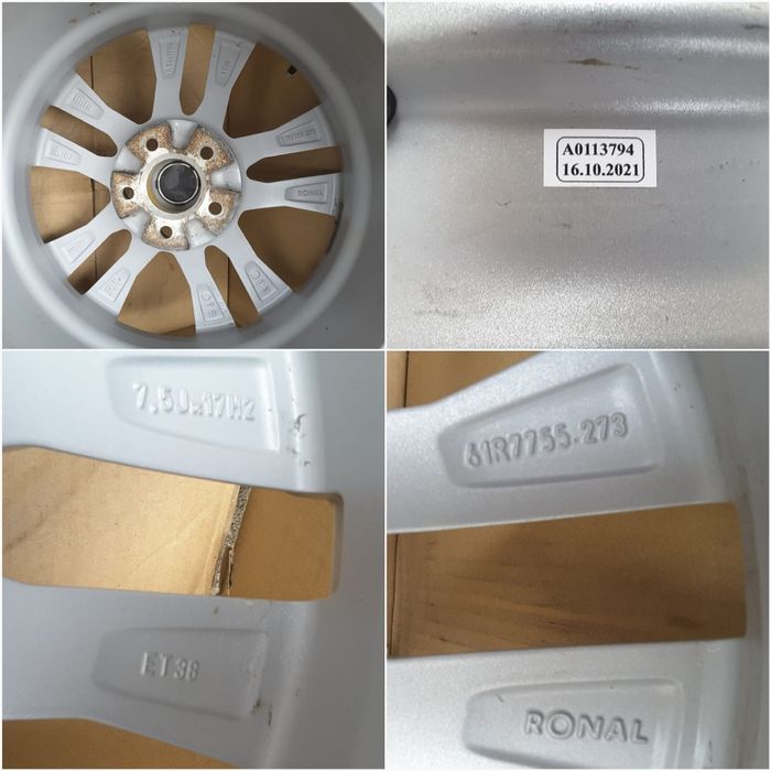 jante aliaj 17; 5x112; Vw Passat b6, b7, b8, CC, Tiguan, Sharan