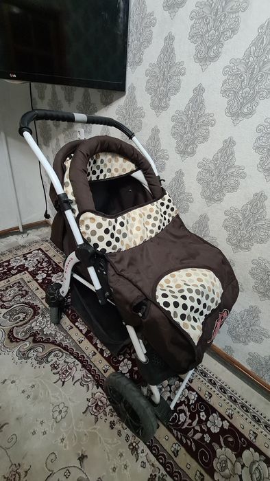 Детская коляска зима-лето