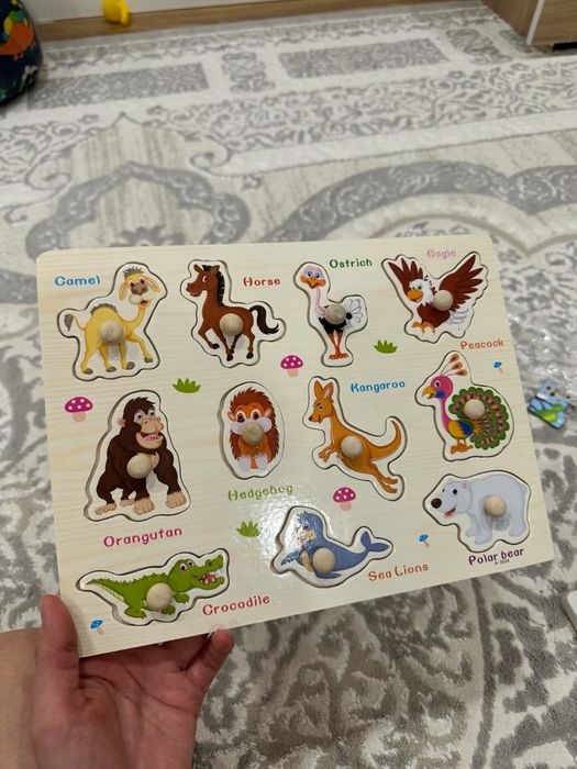 Развивающие игрушки, б/у и новые игрушки