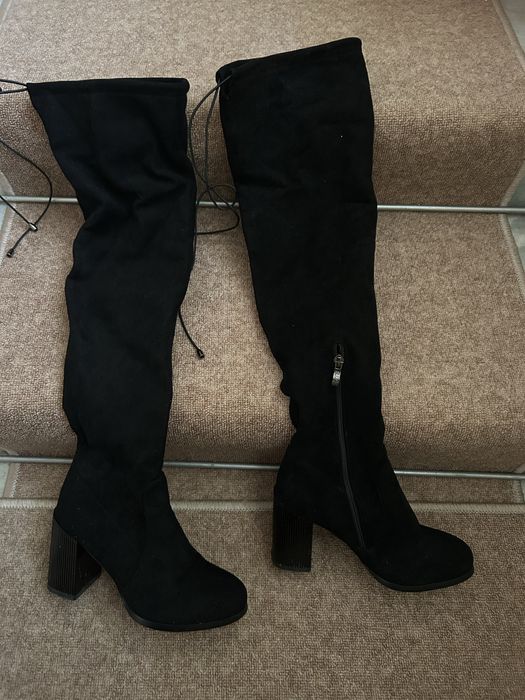 Ботуши чизми черни