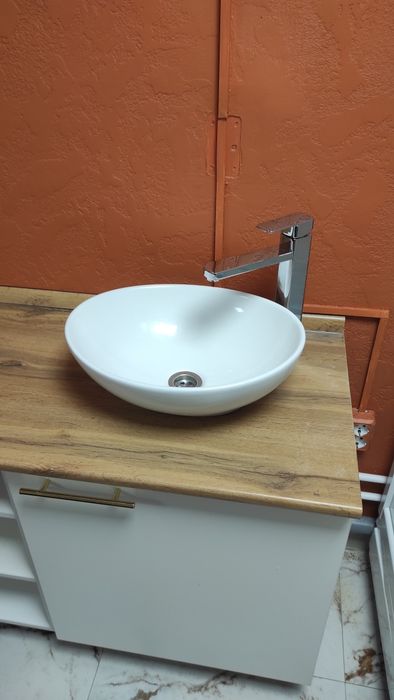 Установка смесителей