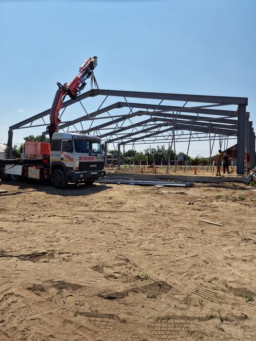 Vand hala metalica structura 24x25x5 metri