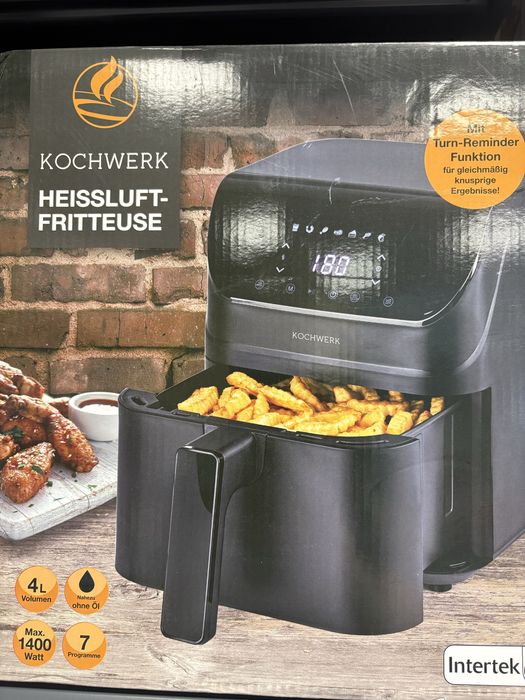 Фритюрник с горещ въздух KOCHWERK – 4L | 1400W