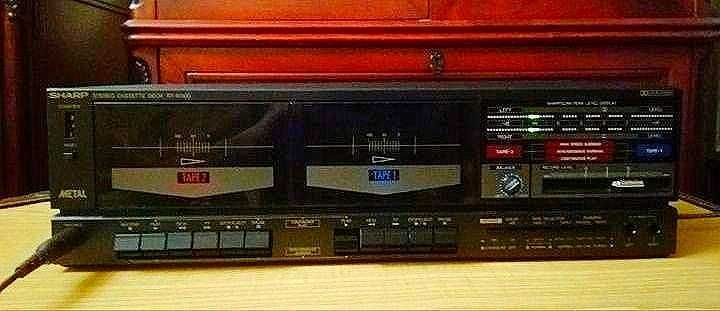 Шарп дека. SHARP дека кассетная.