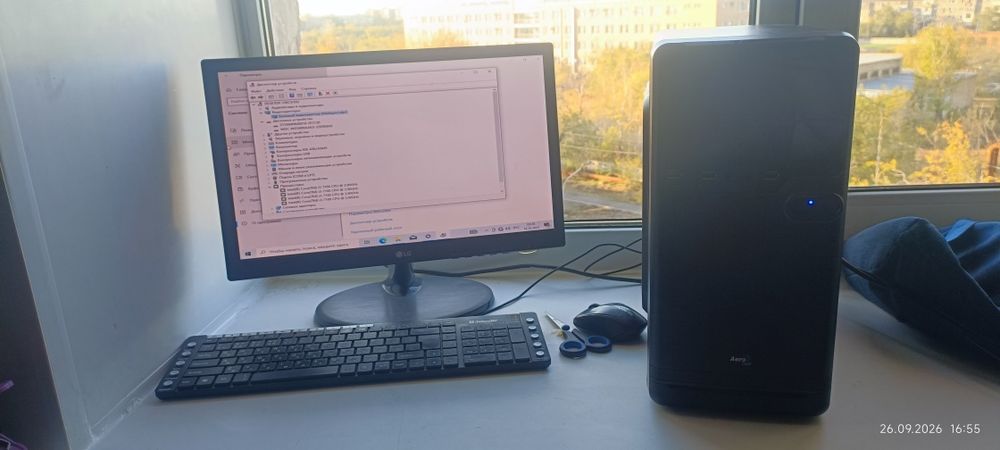 Персональный компьютер intel(R) Core i3-7100 + принтер НР1100