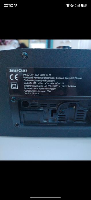 Vind radio cu CD, USB, AUX, BT.