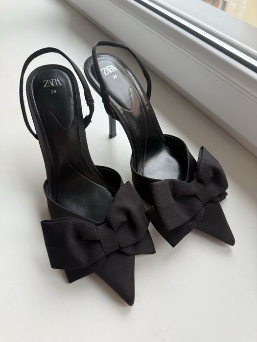 Туфли с бантом ZARA