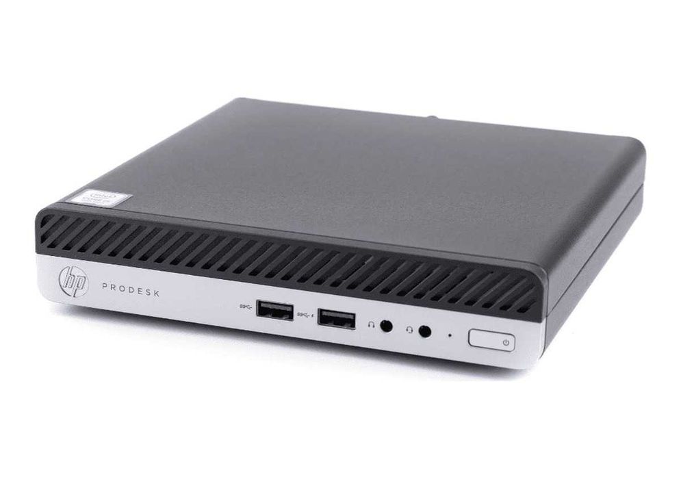 Компютър HP 400 G4 Mini i3-8100T 8GB 256GB SSD NVME с до 24 МЕСЕЦА ГАРАНЦИЯ и Windows 11 PRO