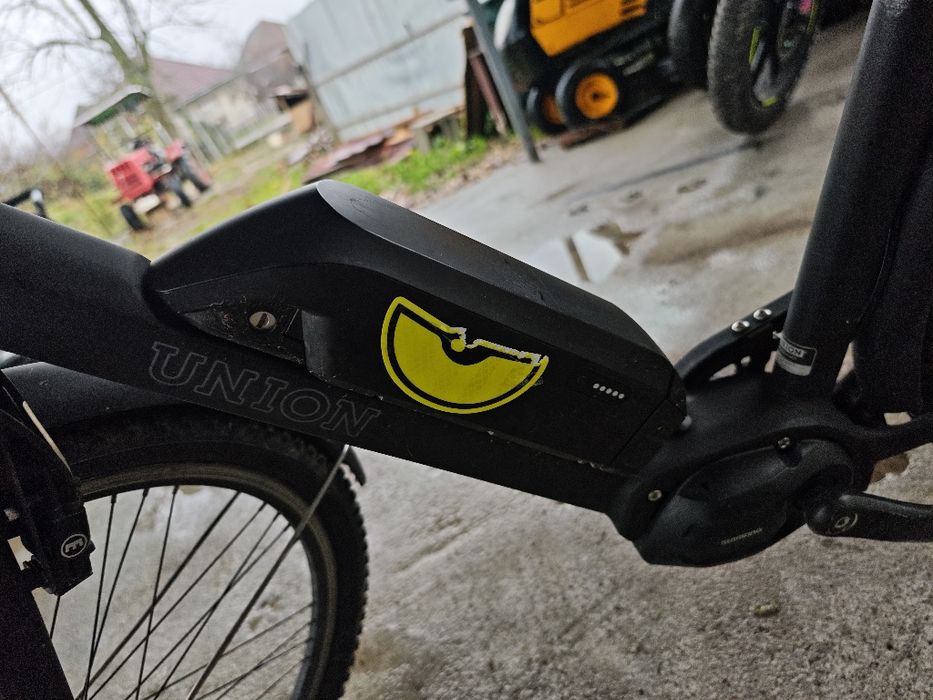 Vând bicicleta electrica Shimano cu curea