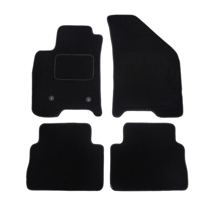 Set covorase auto mocheta velur Chevrolet Aveo (T200) 01.2003-03.2006, Aveo Hatchback (T255) 04.2008-05.2011, Aveo Sedan (T250) 03.2006-05.2011, negru
