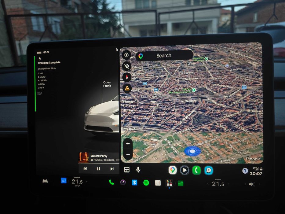 Tesla Model 3/Y Wireless Carplay/AndroidAuto модул