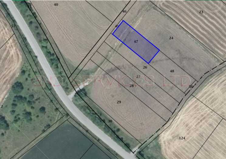 УПИ! Парцел в новата част до Божурище на асфалтов път