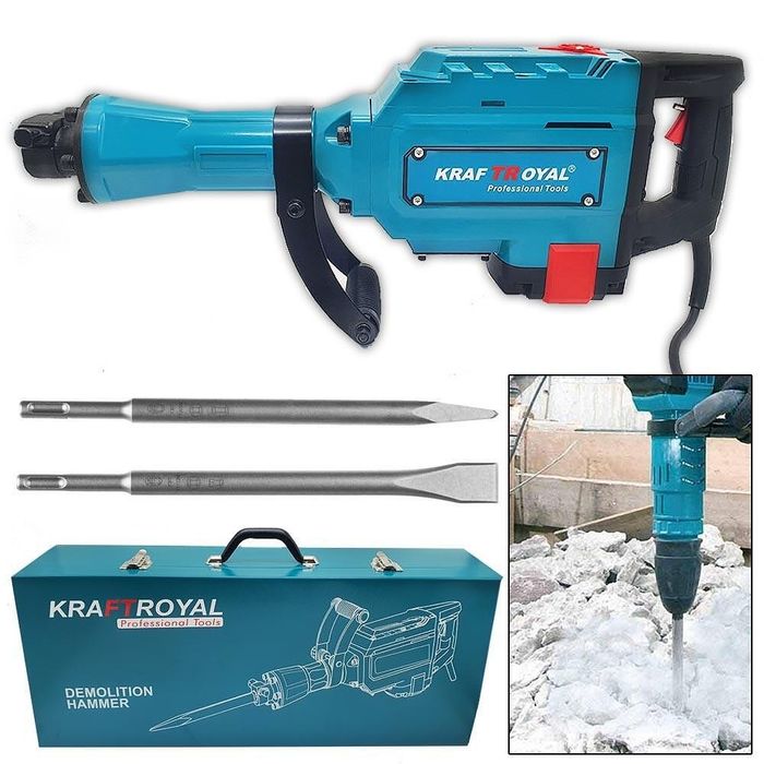 Професионален Къртач, KraftRoyal, 2400W, 65j