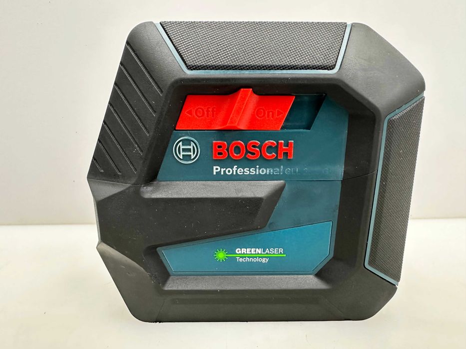 Bosch GLL 2-15 G - Лазерен нивелир със зеле лъч като нов!