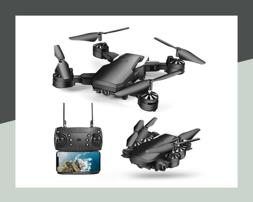 Сгъваем дрон/квадрокоптер Fold Drone с камера