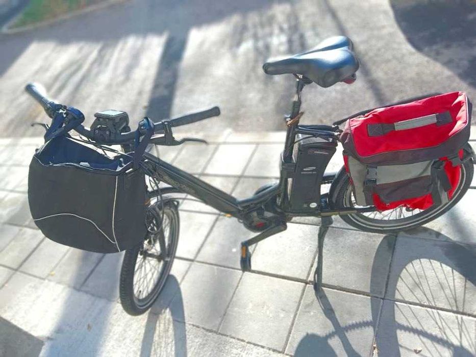 Електрически велосипед, голяма батерия,зарядно , ПРОЛЕТТА Е МОМЕНТЪТ!