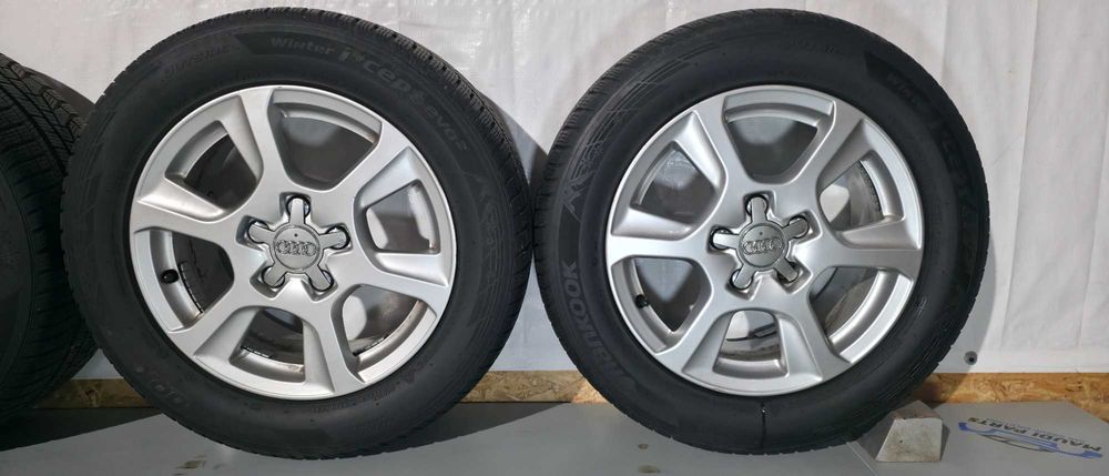 Jante aliaj Audi A4 B8 225/55/16 anvelope de iarna